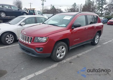 2015 Jeep Compass Sport from USA, damaged, VIN 1C4NJCBA8FD313731